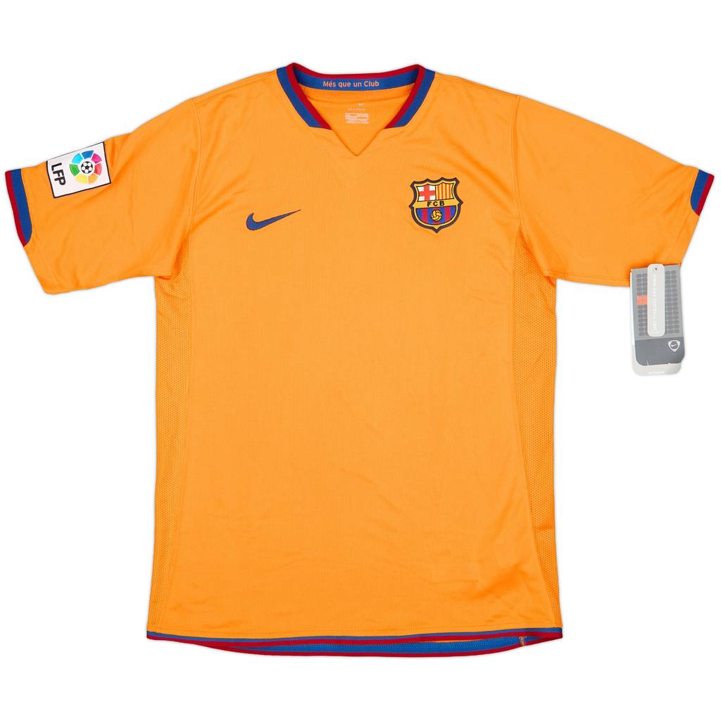 2006-08 Barcelona Away Shirt (XL.Boys)