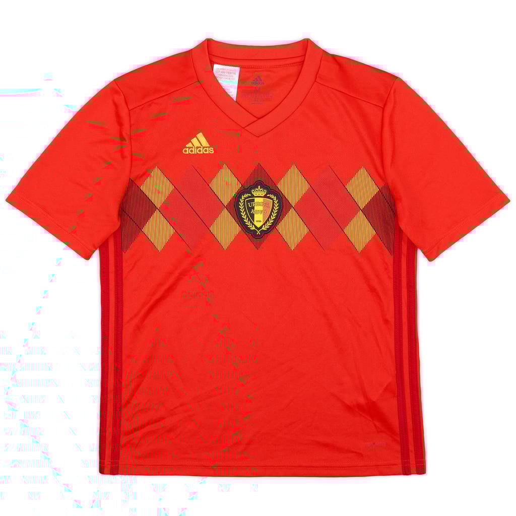 2018-19 Belgium Home Shirt - 9/10 - (M.Boys)