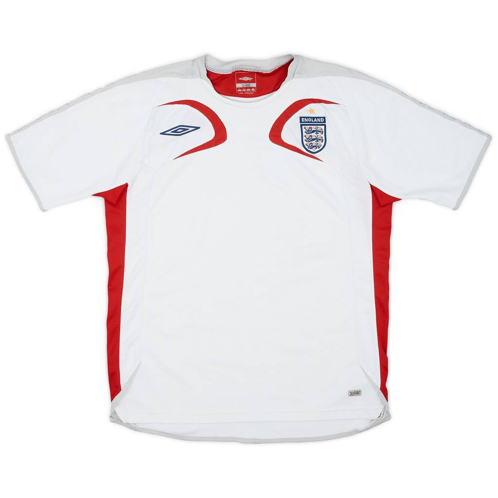 2006-07 England Umbro Training Shirt - 6/10 - (L)