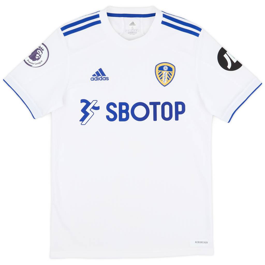 2020-21 Leeds United Home Shirt - 9/10 - (S)