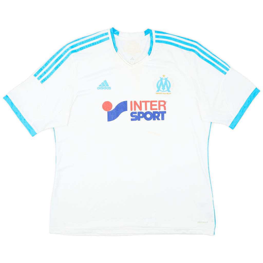 2013-14 Olympique Marseille Home Shirt - 5/10 - (XL)