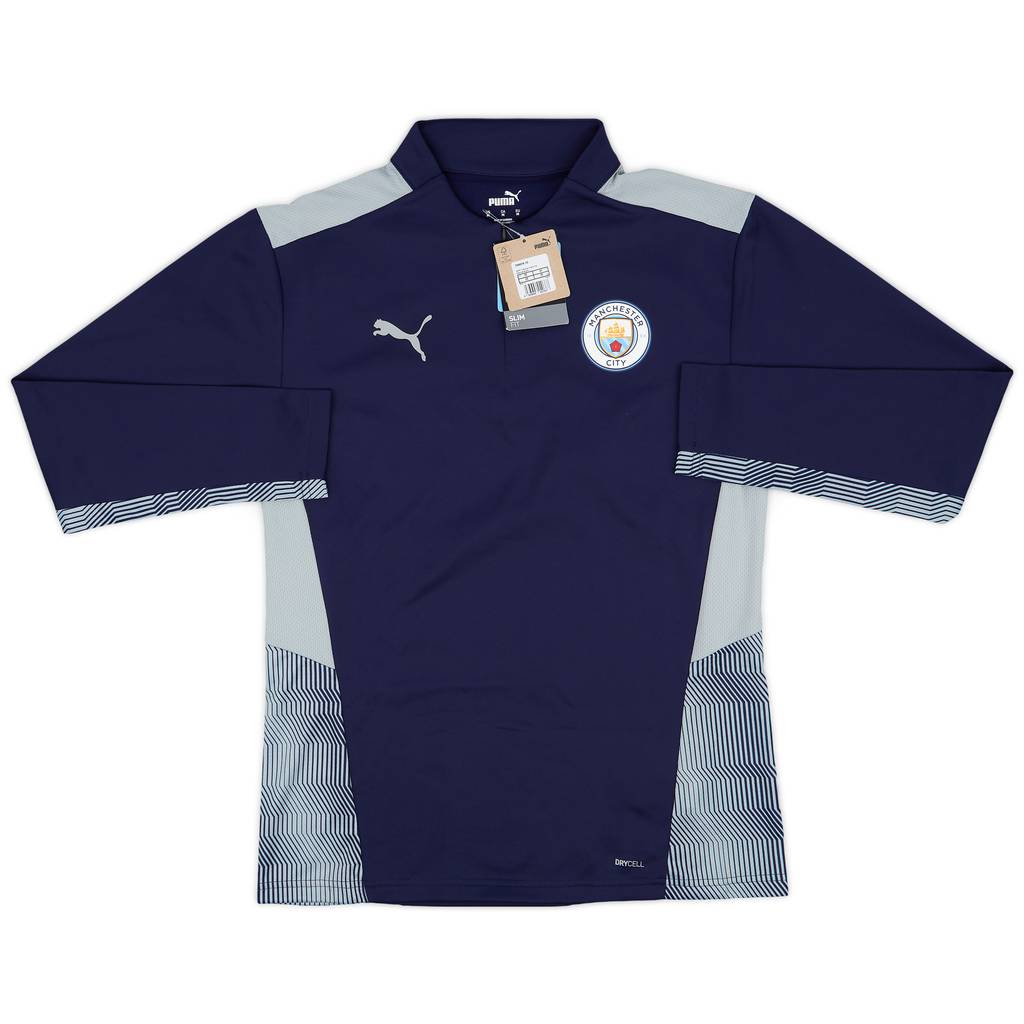 2021-22 Manchester City Puma 1/4 Zip Training Top (M)