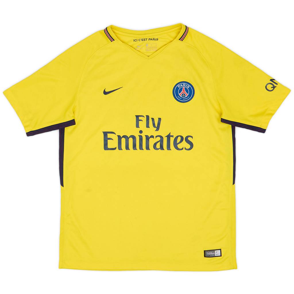 2017-18 Paris Saint-Germain Away Shirt - 7/10 - (XL.Boys)