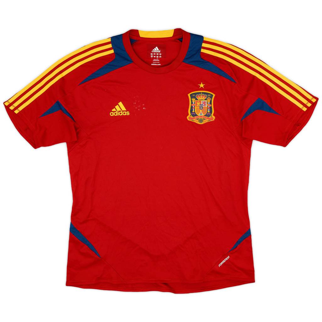 2011-12 Spain adidas Formotion Training Shirt - 7/10 - (XL)