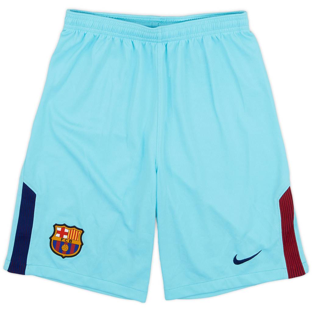 2017-18 Barcelona Away Shorts - 9/10 - (XL.Boys)