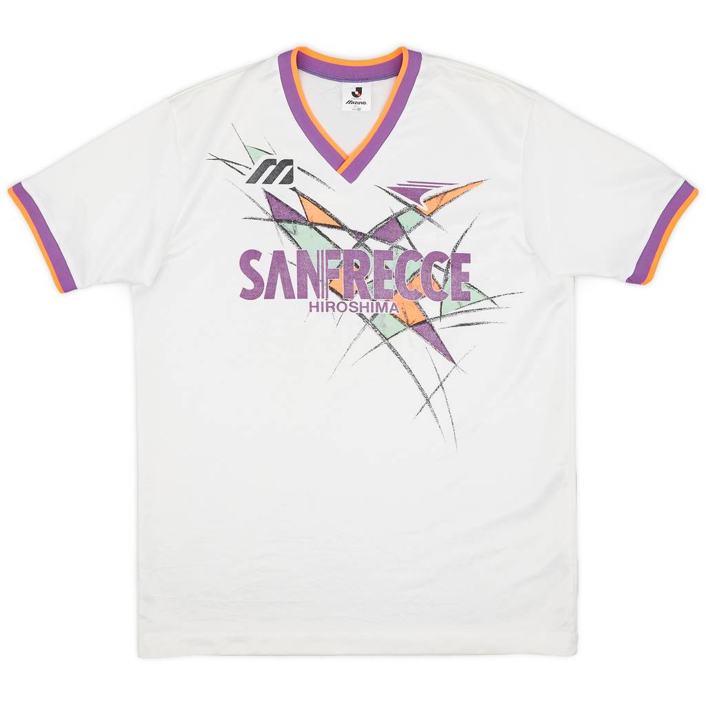 1994-95 Sanfrecce Hiroshima Mizuno Training Shirt - 6/10 - (L)