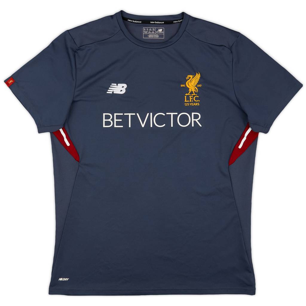 2017-18 Liverpool New Balance Training Shirt - 8/10 - (XL)