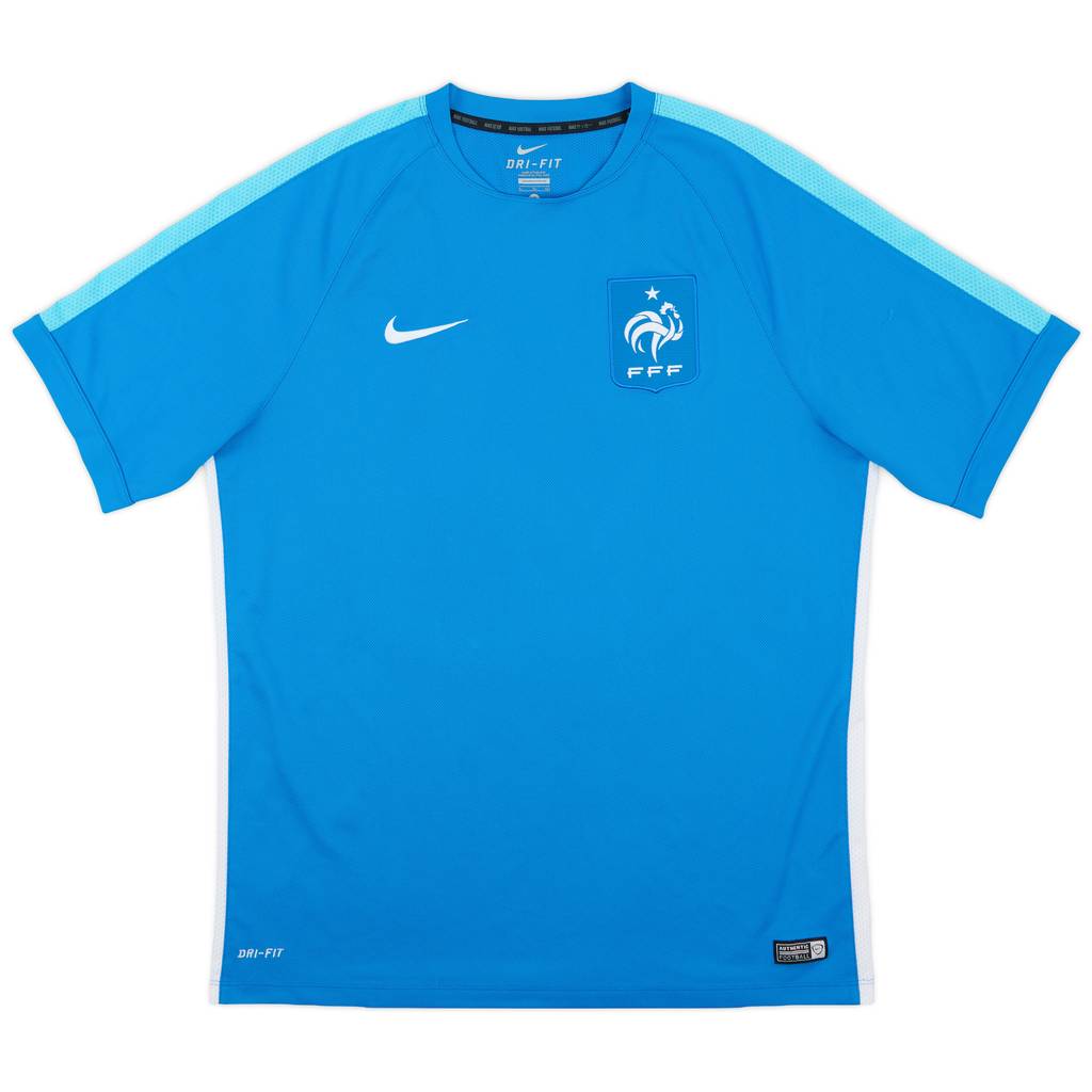 2015-16 France Nike Training Shirt - 8/10 - (XL)
