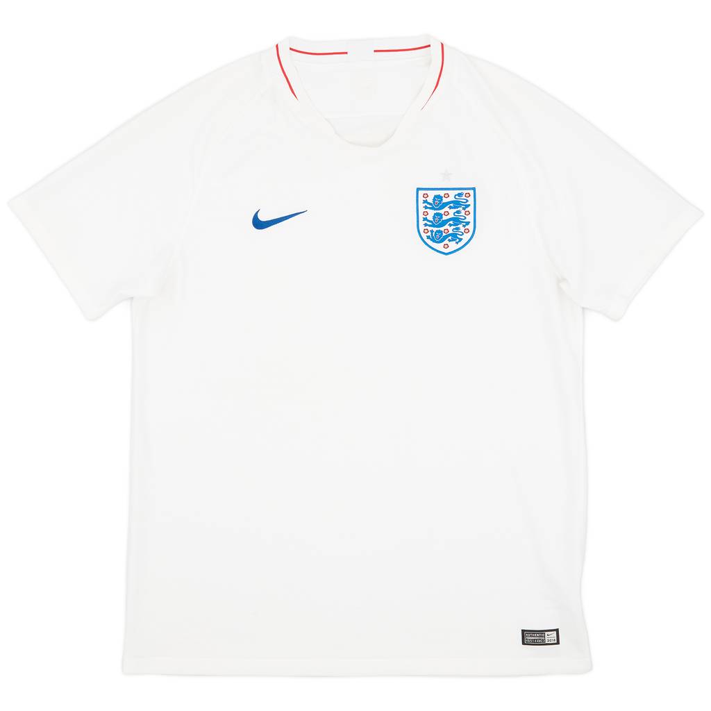 2018-19 England Home Shirt - 8/10 - (XL)