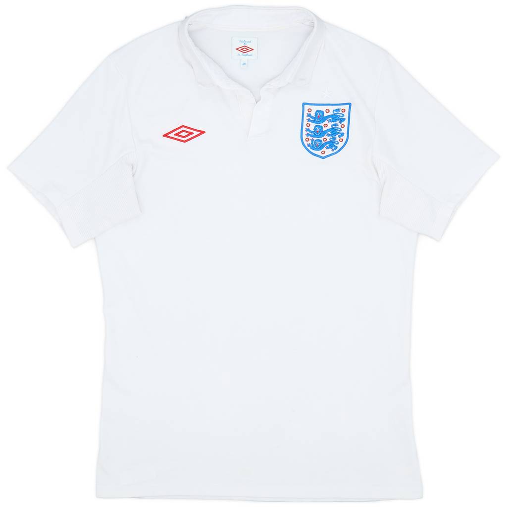 2009-10 England Home Shirt - 5/10 - (M)