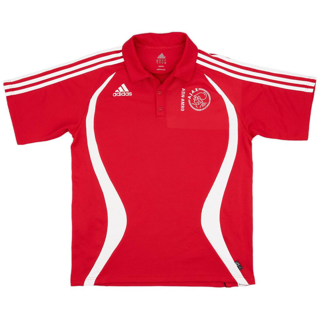 2006-07 Ajax adidas Polo Shirt - 7/10 - (M/L)