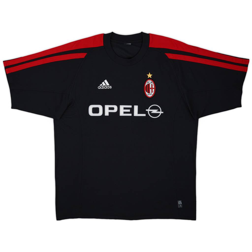 2001-02 AC Milan adidas Training Shirt - 8/10 - (XL)