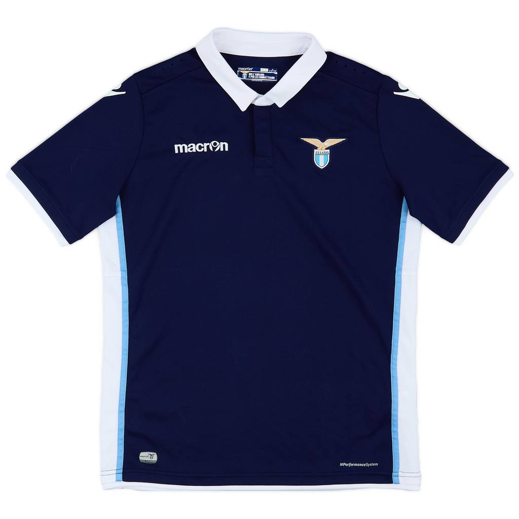 2016-17 Lazio Away Shirt - 9/10 - (XL.Boys)