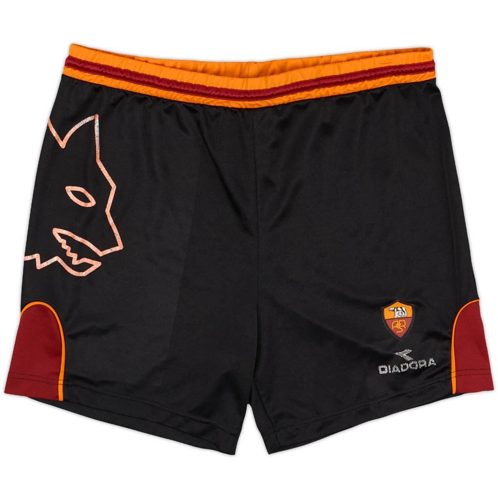 2004-05 Roma European Home Shorts - 5/10 - (L)