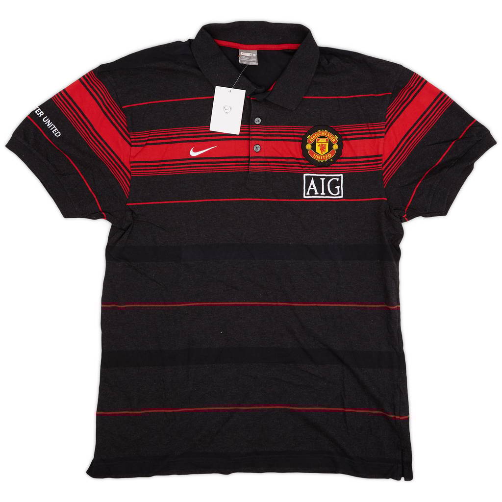 2009-10 Manchester United Nike Polo Shirt (XL)