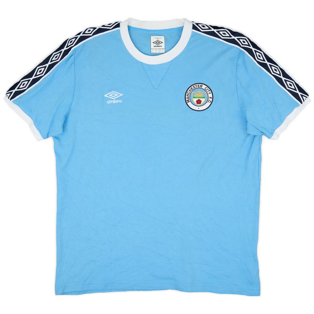 2010-11 Manchester City Umbro Retro Tee - 8/10 - (XL)