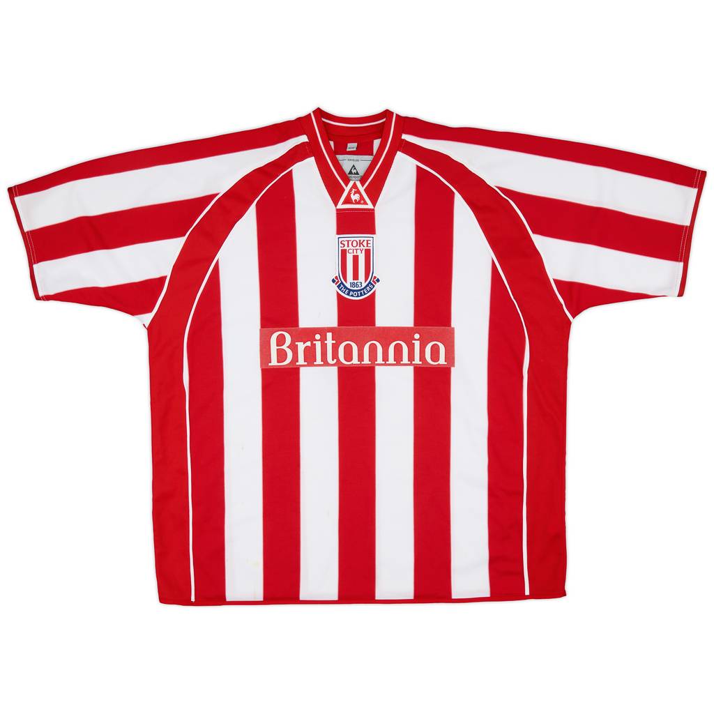2001-03 Stoke City Home Shirt - 7/10 - (XL)