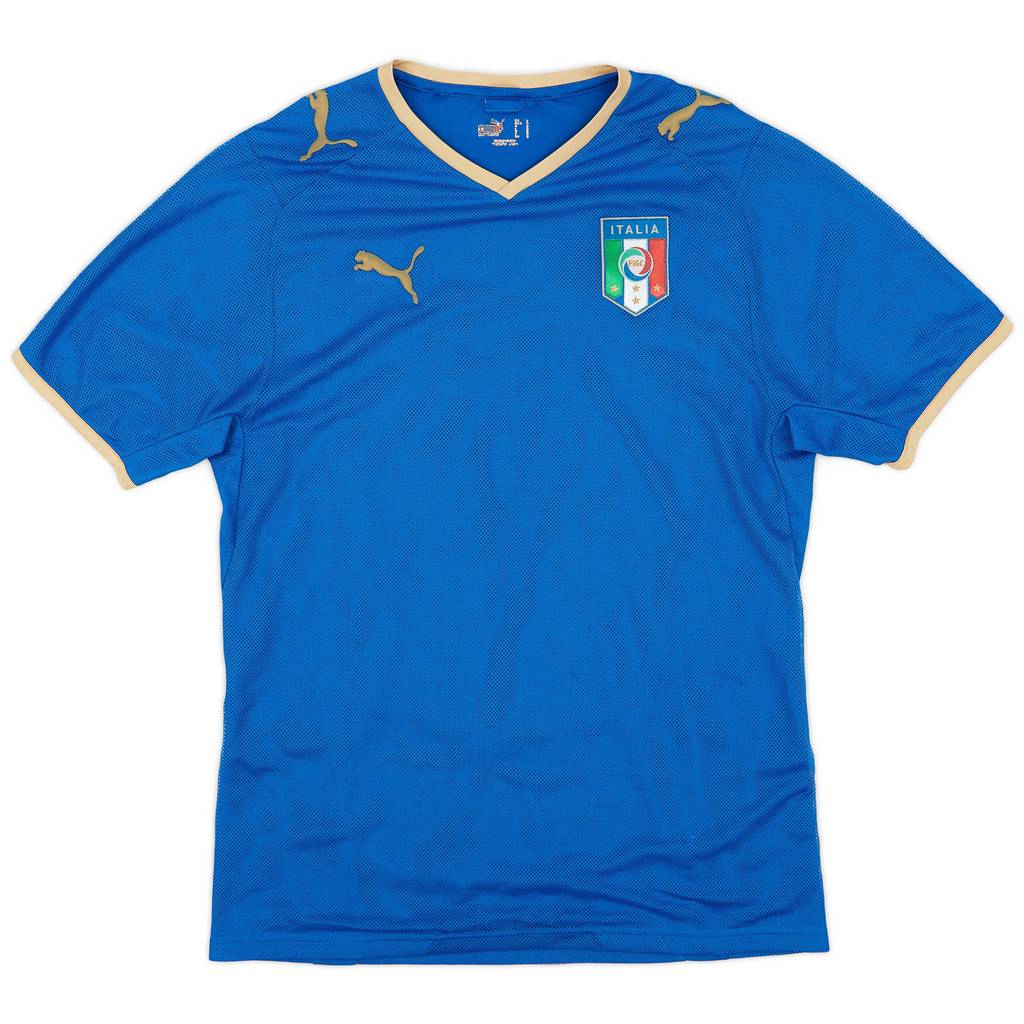2007-08 Italy Home Shirt - 7/10 - (S)