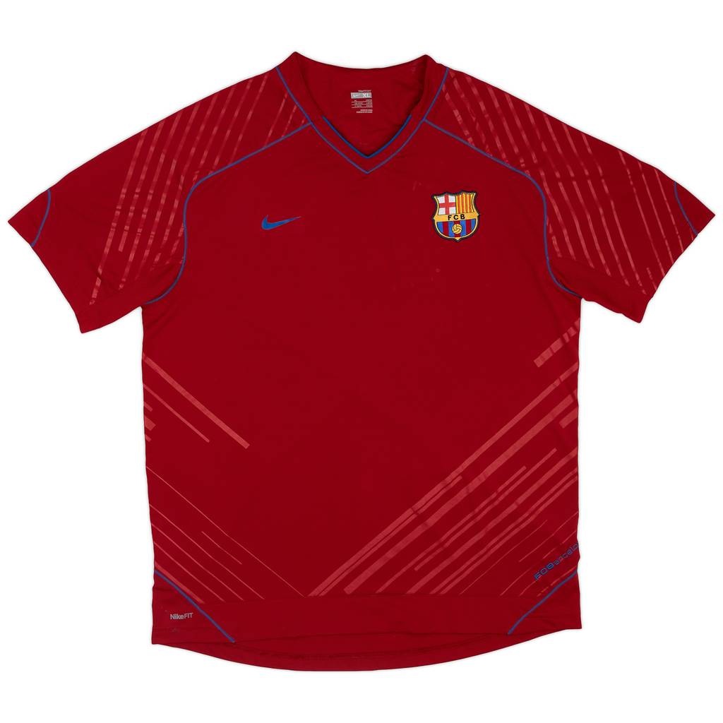 2007-08 Barcelona Nike Training Shirt - 7/10 - (XL)