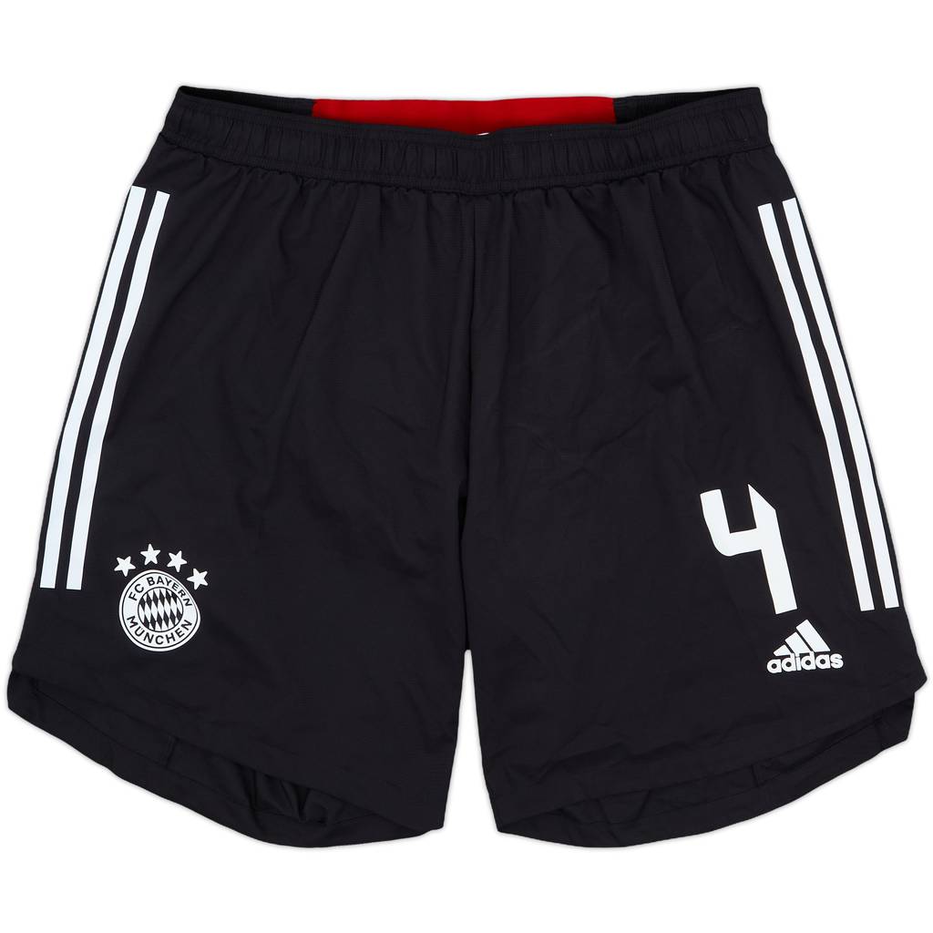 2020-21 Bayern Munich Player Issue adidas Training Shorts #4 - 10/10 - (XL)