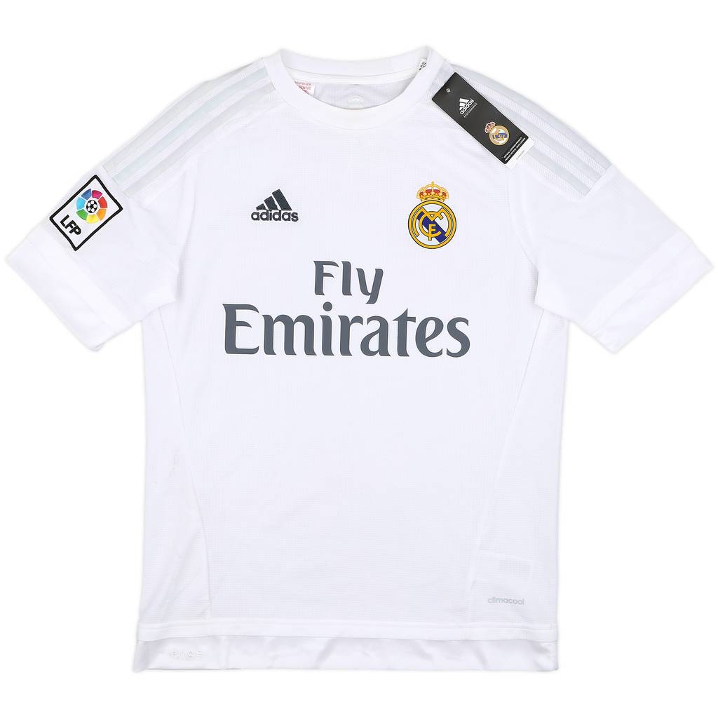 2015-16 Real Madrid Home Shirt (L.Boys)