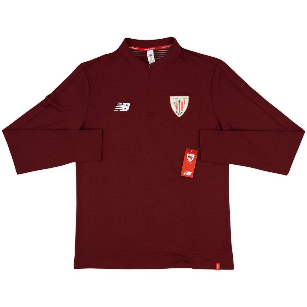 2018-19 Athletic Bilbao New Balance 1/4 Zip Drill Top (XL)