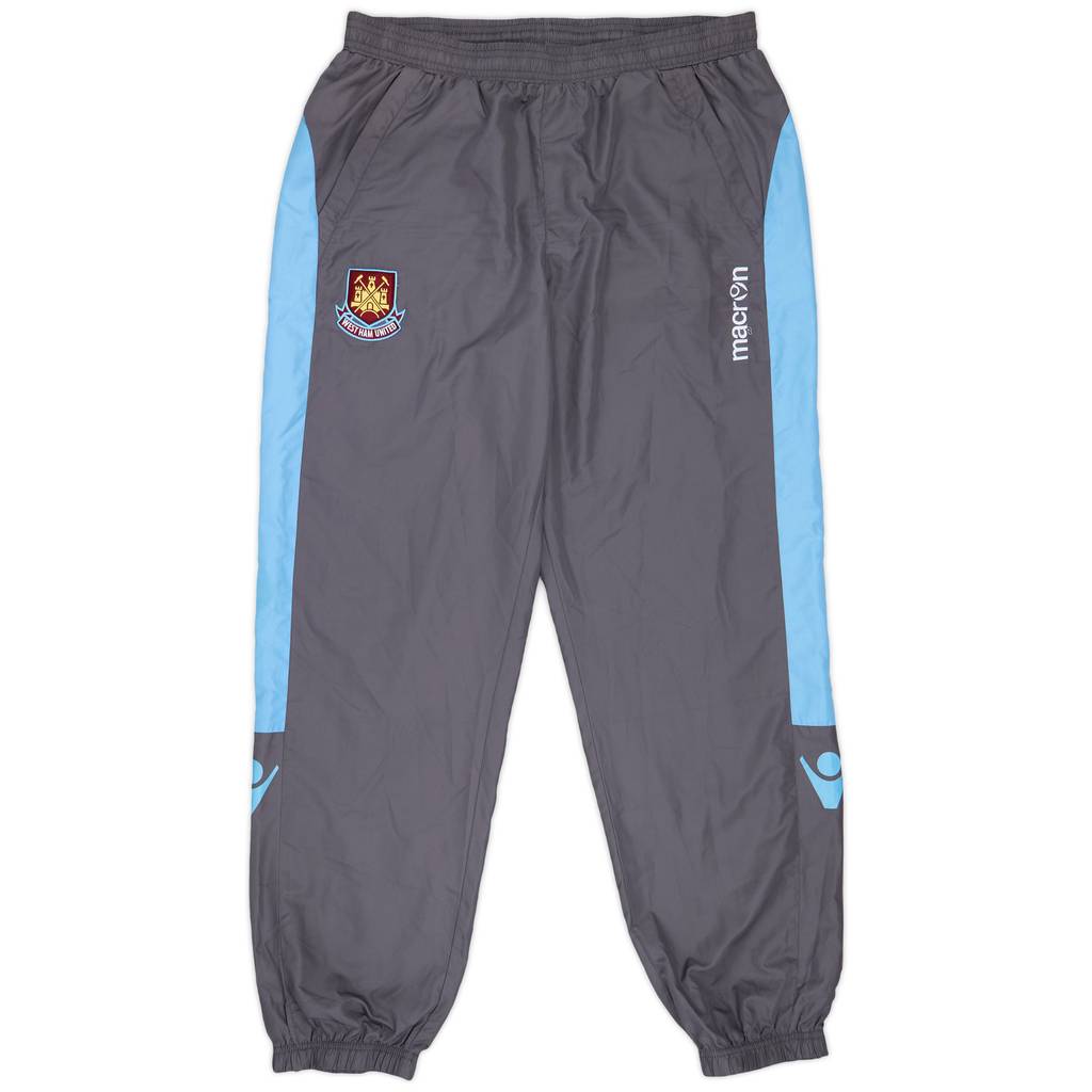 2010-12 West Ham Macron Track Pants/Bottoms - 9/10 - (XXL)