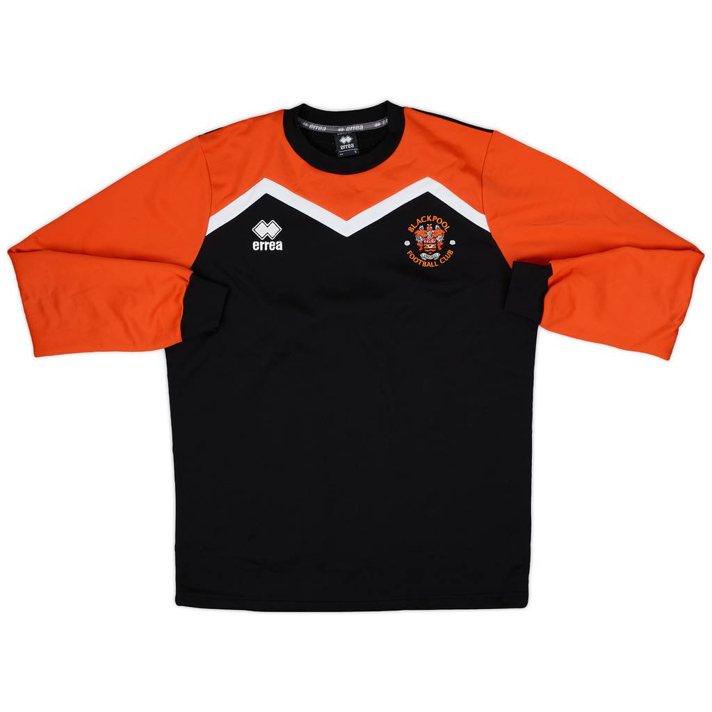 2017-18 Blackpool Errea Sweat Top - 9/10 - (L)
