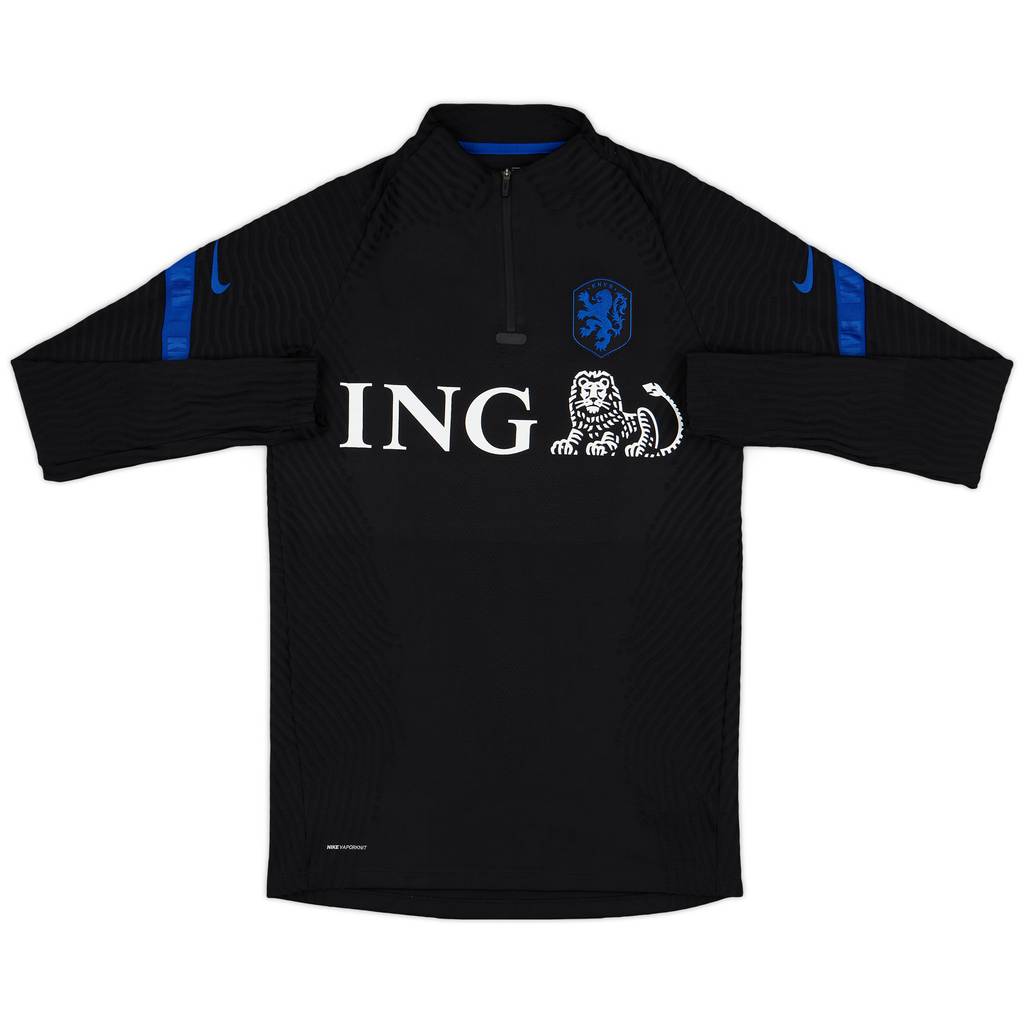 2020-21 Netherlands Nike 1/4 Zip Drill Top - 7/10 - (M)
