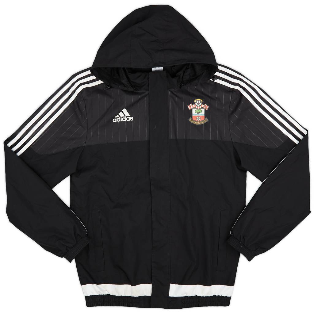 2015-16 Southampton adidas Rain Jacket - 7/10 - (S)
