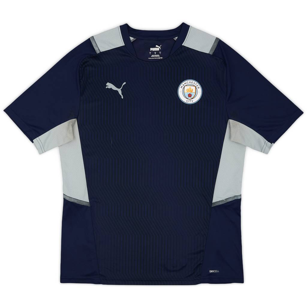 2021-22 Manchester City Puma Training Shirt - 9/10 - (L)