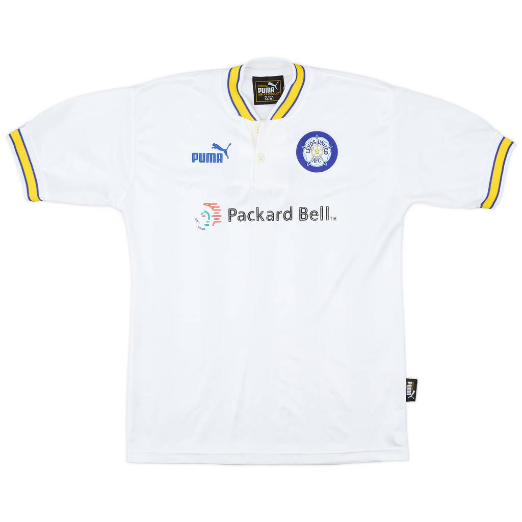 1996-98 Leeds United Home Shirt - 7/10 - (XS)