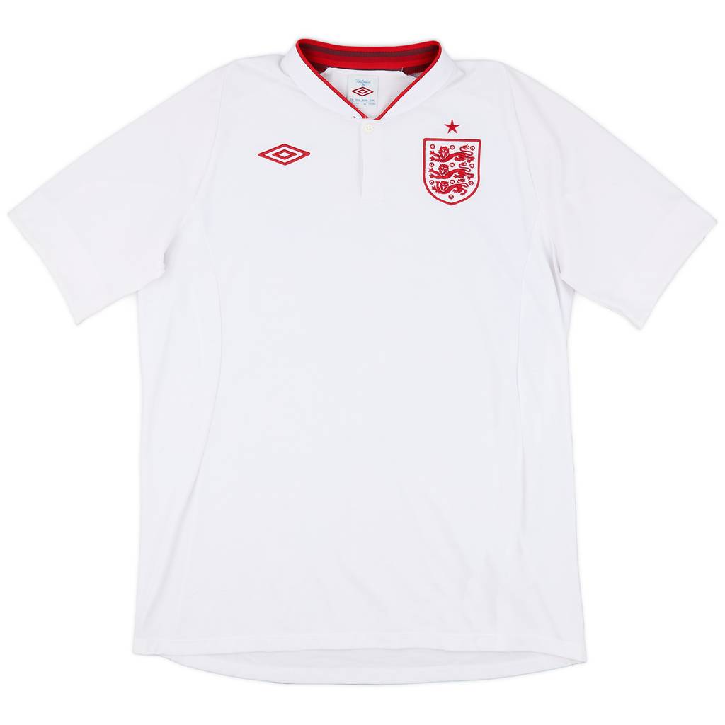 2012-13 England Home Shirt - 9/10 - (L)