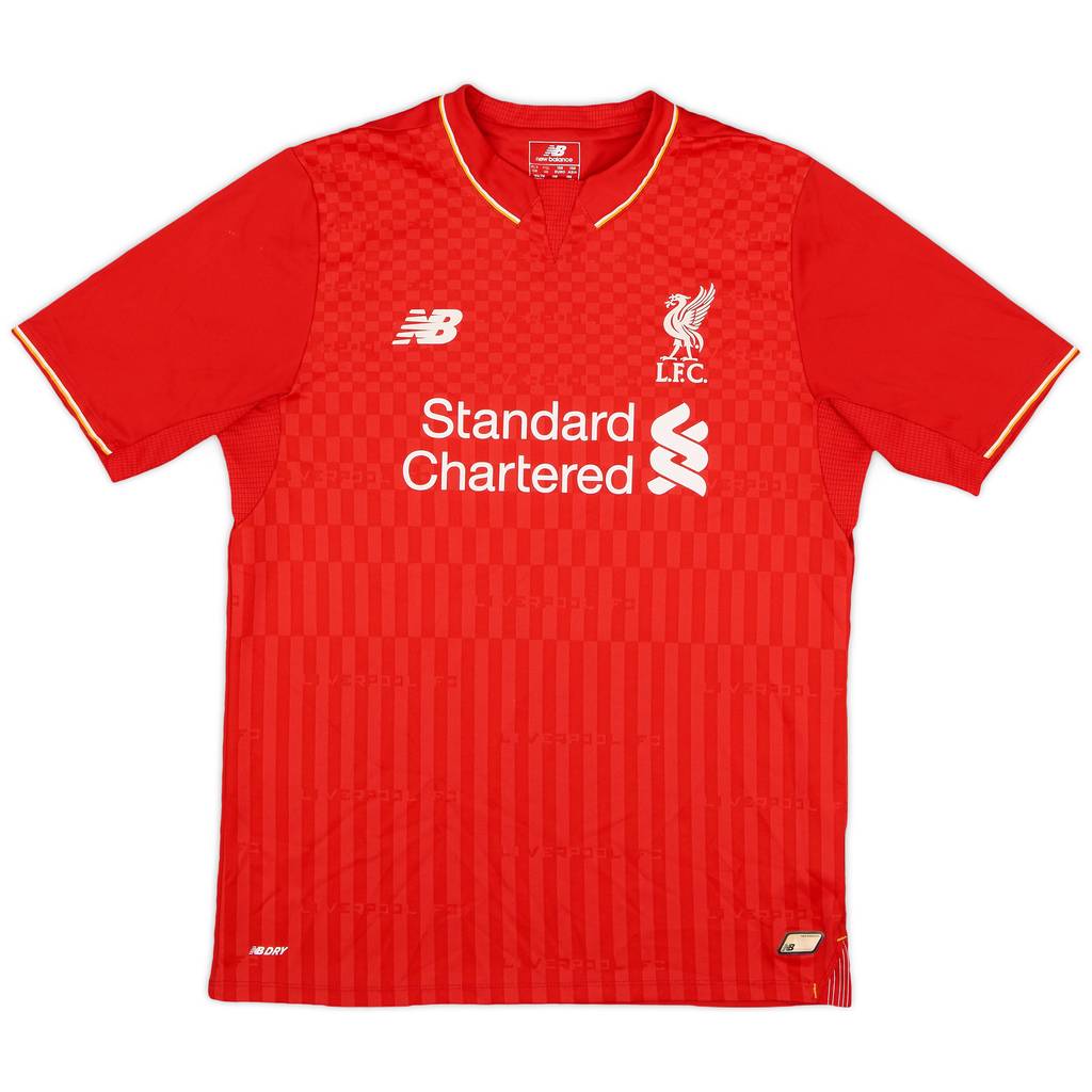 2015-16 Liverpool Home Shirt - 9/10 - (XL.Boys)
