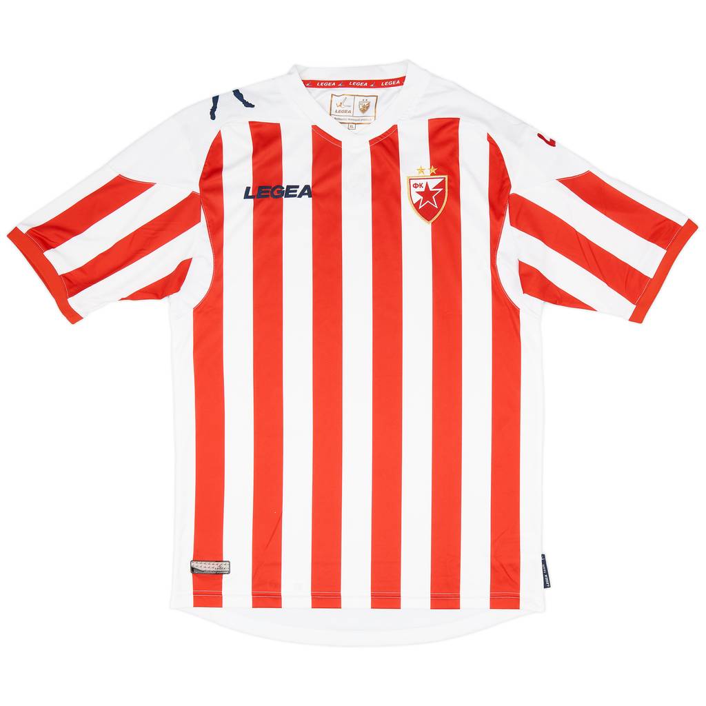 2012-13 Red Star Belgrade Home Shirt - 9/10 - (XL)