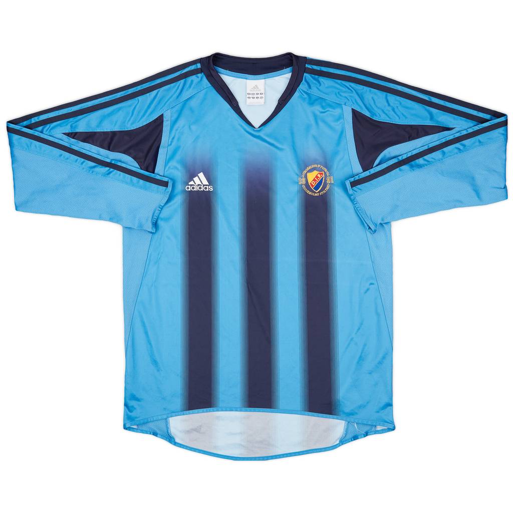 2004-05 Djurgardens Home L/S Shirt - 7/10 - (S)