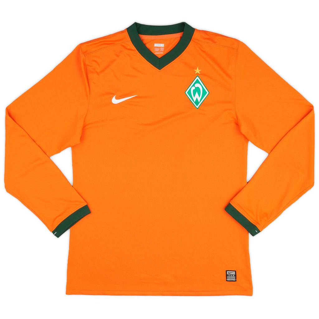 2009-10 Werder Bremen Player Issue Third L/S Shirt - 8/10 - (L)