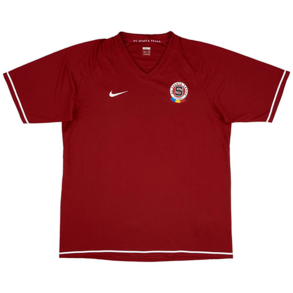 2008-09 Sparta Prague Home Shirt - 9/10 - (XL)