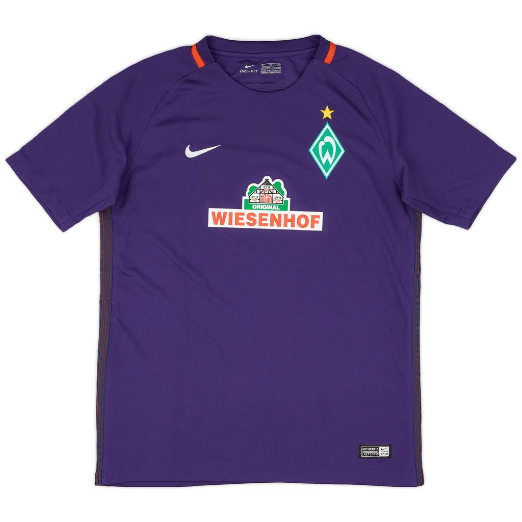 2016-17 Werder Bremen Away Shirt - 9/10 - (XL.Boys)