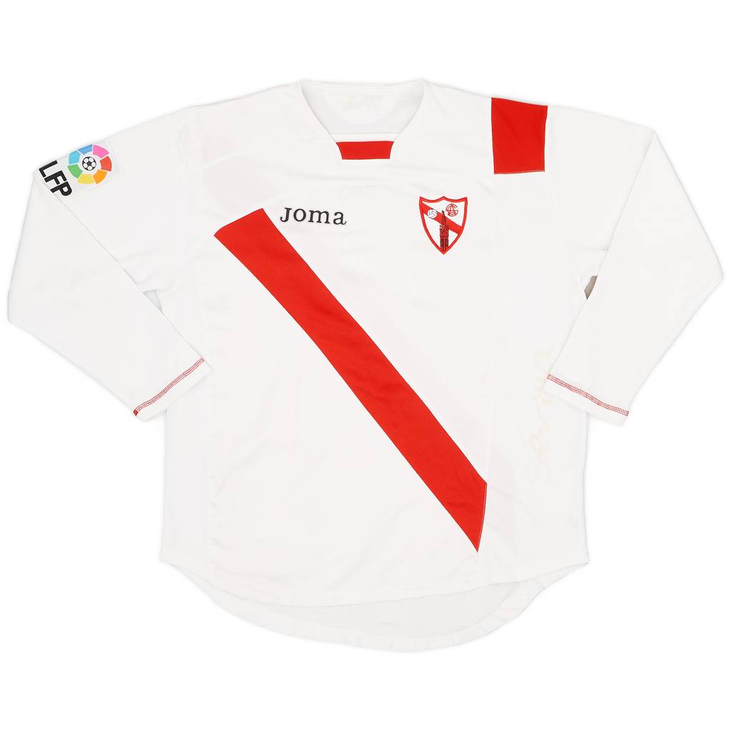 2007-08 Sevilla Atletico Home L/S Shirt - 8/10 - (L)