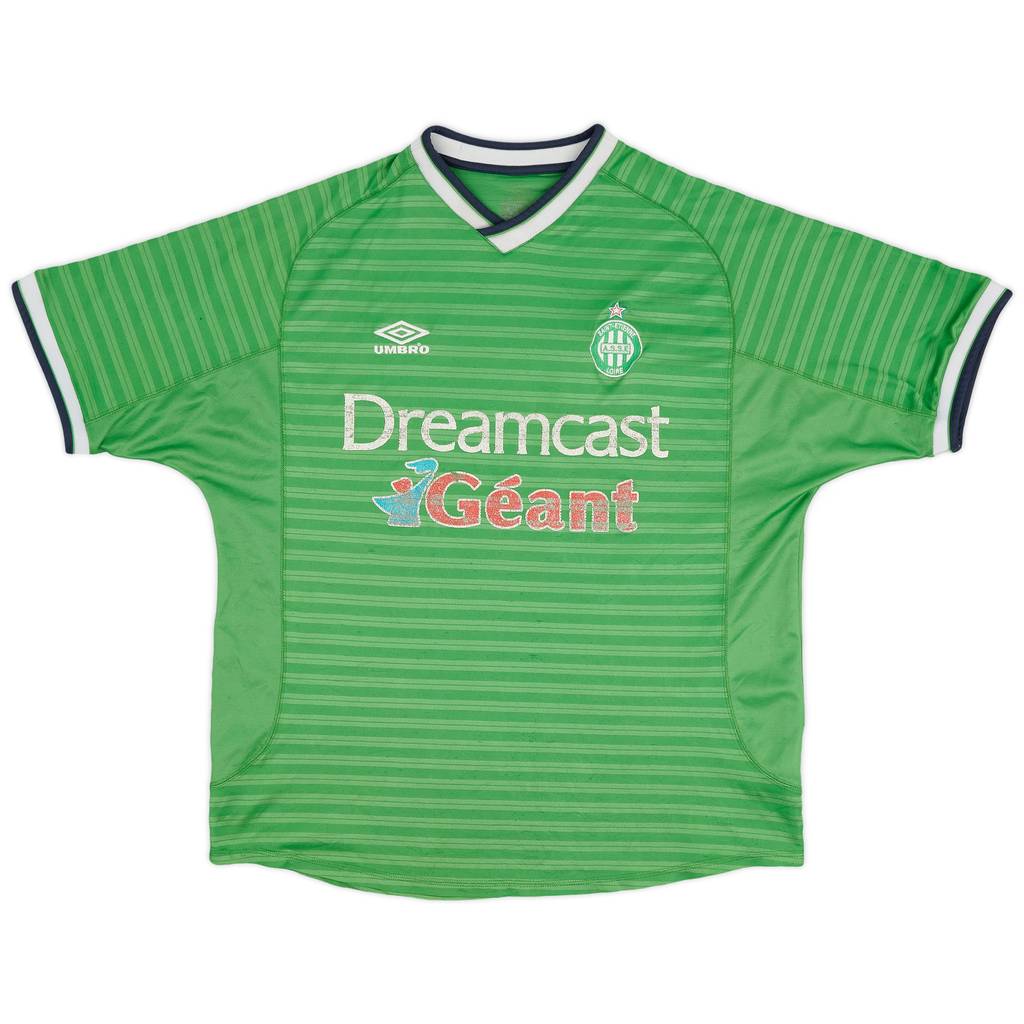 2000-01 Saint Etienne Home Shirt - 5/10 - (XL)