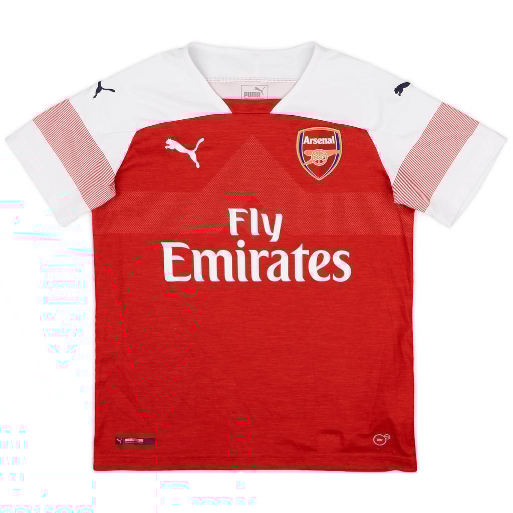 2018-19 Arsenal Home Shirt - 8/10 - (L.Boys)