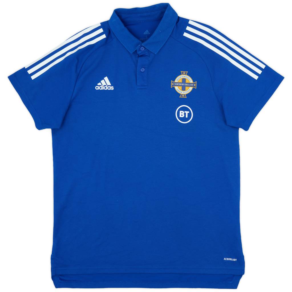 2019-20 Northern Ireland adidas Polo Shirt - 8/10 - (L)