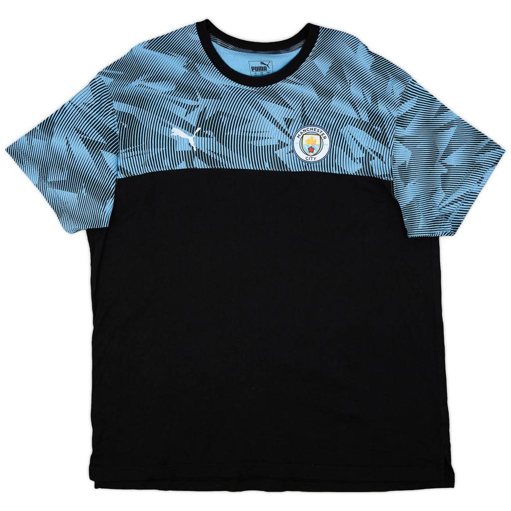 2019-20 Manchester City Puma Cotton Tee - 9/10 - (XXL)