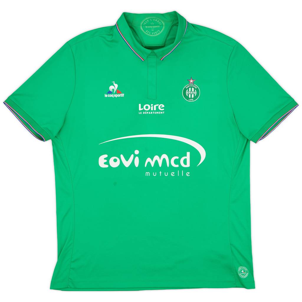 2016-17 Saint Etienne Home Shirt - 7/10 - (XXL)