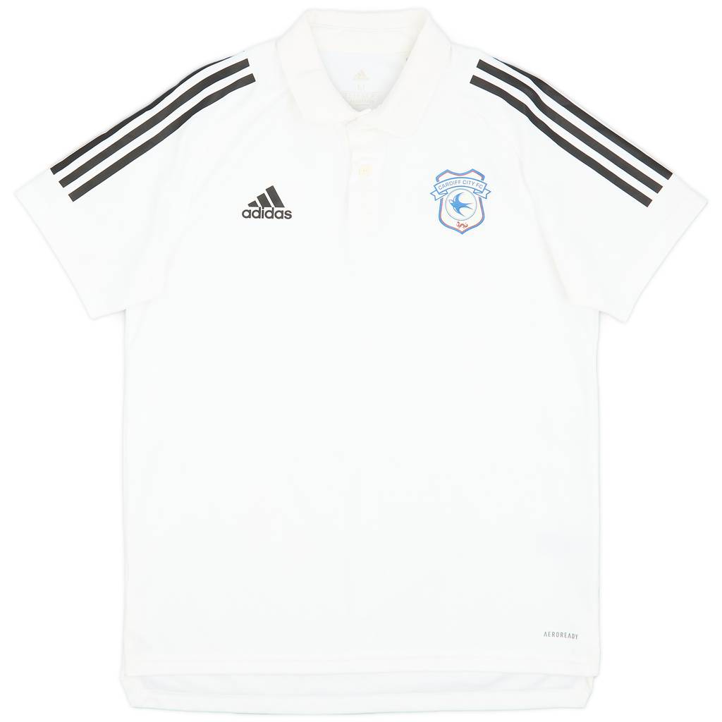 2020-21 Cardiff City adidas Travel Polo - 9/10 - (M)