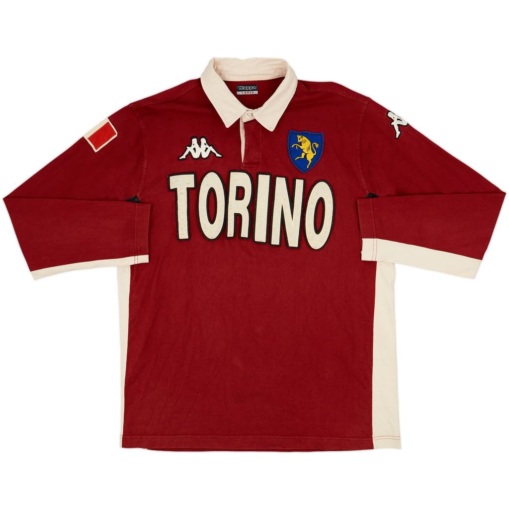 2008-09 Torino Kappa Polo L/S Shirt - 8/10 - (L)