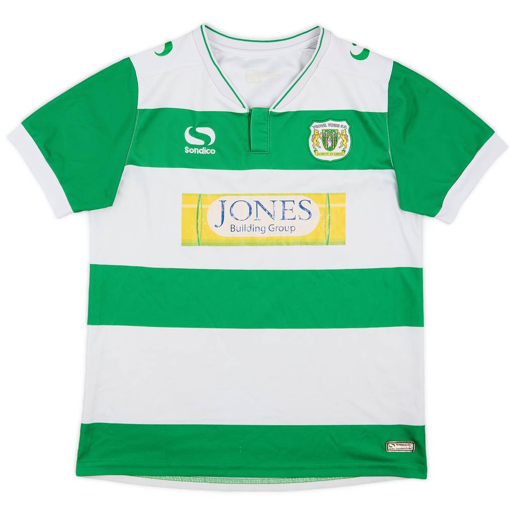 2015-16 Yeovil Home Shirt - 6/10 - (XL.Boys)
