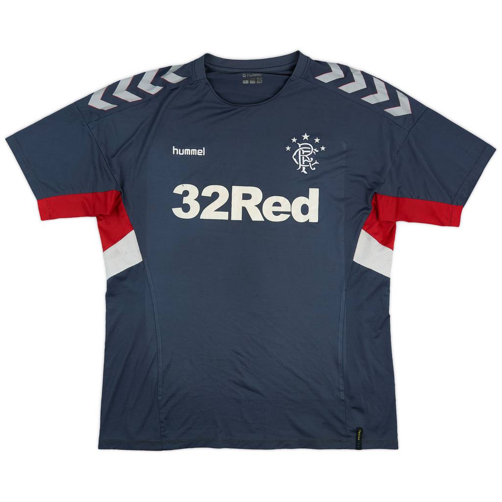 2018-19 Rangers Hummel Training Shirt - 5/10 - (XL)