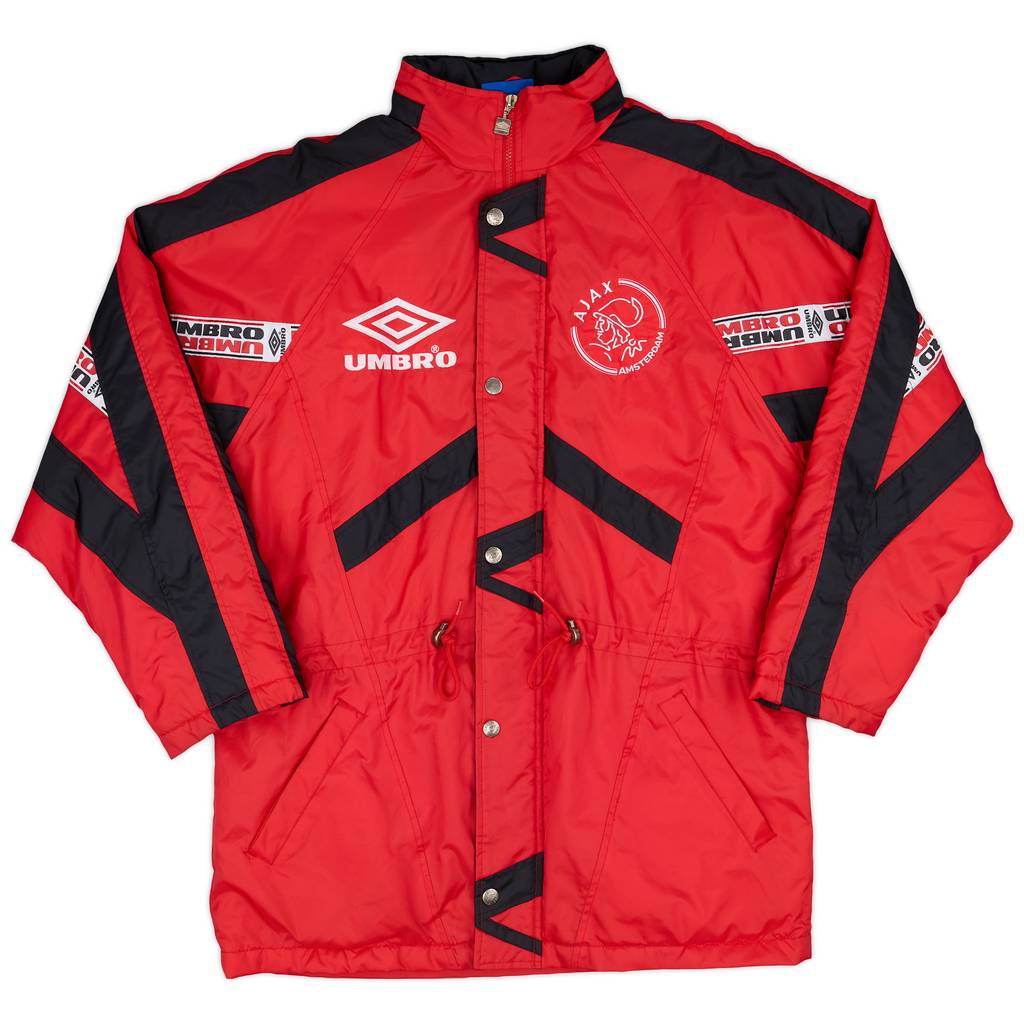 1994-95 Ajax Umbro Bench Coat - 9/10 - (M)
